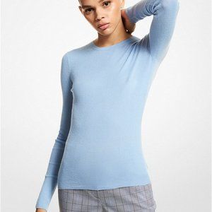 Michael Kors Blue Cashmere Sweater XS